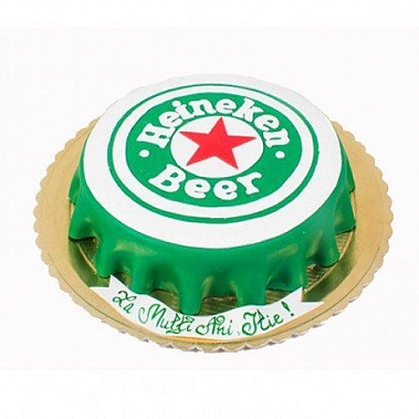 Торт Heineken Beer купить - ангарск.сладкоежкин.рф