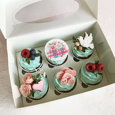 Капкейки "Любимой прабабушке" купить - ангарск.сладкоежкин.рф