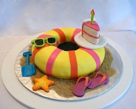 Торт "Пляж"