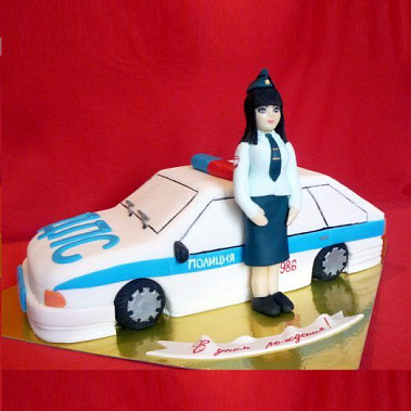 Торт красивый полицейский купить - ангарск.сладкоежкин.рф